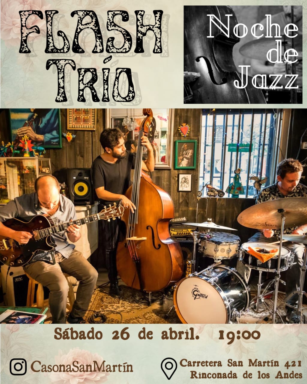 Jazz en Vivo casona san martin